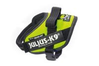 Julius k9 - hondentuig - neon groen - mini mini - 40-53 cm