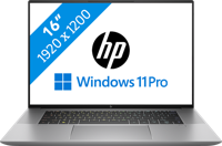 HP ZBook Studio 16 G10 Mobiel werkstation 40,6 cm (16") WUXGA Intel® Core™ i7 i7-13700H 16 GB DDR5-SDRAM 512 GB SSD NVIDIA RTX A1000 Wi-Fi 6E (802.11ax) Windows 11 Pro Grijs - thumbnail