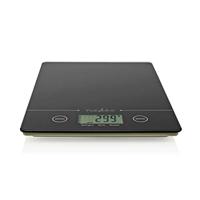 Nedis Keukenweegschalen | Digitaal | Glas/Plastic | CR 2032 batterij | Zwart
