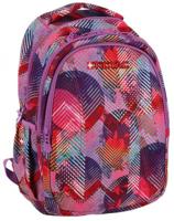 Gerimport rugzak junior 36 x 43 cm polyester paars/roze