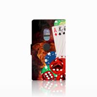 Sony Xperia XZ2 Wallet Case met Pasjes Casino