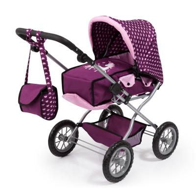 Bayer - Dolls Pram - Combi Grande - Purple (15037AA)