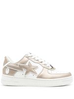 A BATHING APE® baskets Bape Sta #4 en cuir - Or