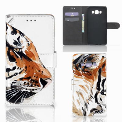 Hoesje Samsung Galaxy J7 2016 Watercolor Tiger