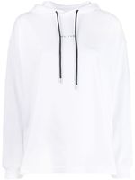 1017 ALYX 9SM sweat à capuche à lien de resserrage et logo - Blanc