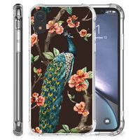 Apple iPhone Xr Case Anti-shock Pauw met Bloemen