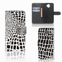 Wiko Wim Telefoonhoesje met Pasjes Slangenprint