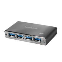 LogiLink UA0282 interface hub USB 3.2 Gen 1 (3.1 Gen 1) Micro-B 5000 Mbit/s Zwart