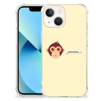 iPhone 13 mini Stevig Bumper Hoesje Monkey - thumbnail