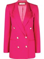 Blanca Vita blazer Sophilia à boutonnière croisée - Rose