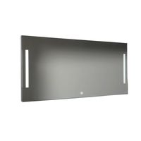 Looox 140 br x 70 h. cm Spiegel met verlichting en verwarming