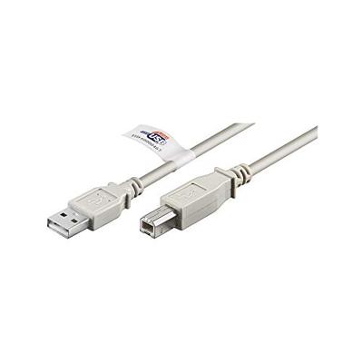 Wentronic USB AB 500 HiSpeedCert 2.0 USB-aansluitkabel A/stekker - B/stekker 5,0 m