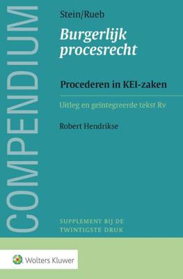 Compendium van het Burgerlijk procesrecht, Procederen in KEI-zaken - A.S. Rueb - Paperback (9789013143256) Compendium van het Burgerlijk procesrecht, Procederen in KEI-zaken - A.S. Rueb - Paperback (9789013143256)