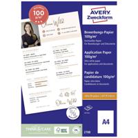 Avery-Zweckform 2788 2788 Sollicitatiepapier DIN A4 100 g/m² 200 vellen Wit - thumbnail