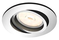 Philips LED Donegal inbouwspot - chroomkleurig - exclusief lichtbron
