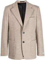 Lanvin blazer en laine vierge - Marron - thumbnail