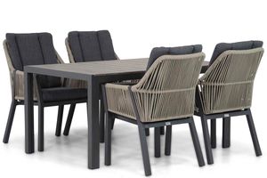 Lifestyle Verona/Young 155 cm dining tuinset 5-delig