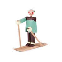 Kay Bojesen - The skier Boje, boy multi (39410)