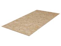 OSB 3 1200x600x9mm Rechte kant (=0,72m²)