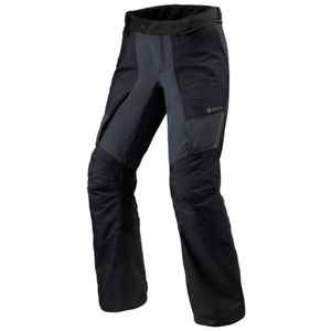 REV'IT! Lamina GTX Lady pants, Gore-Tex® motorbroek dames, Zwart Antraciet kort