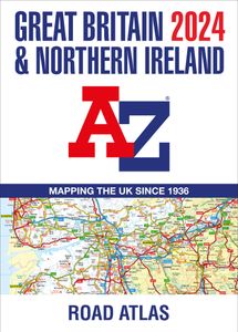 Wegenatlas Great Britain and Northern Ireland Road Atlas 2024 | A-Z Ma