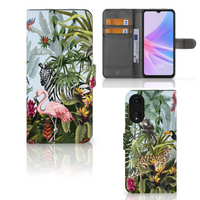 Telefoonhoesje met Pasjes voor OPPO A78 5G | A58 5G Jungle