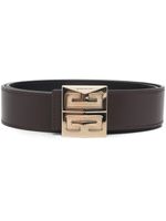 Givenchy ceinture à boucle logo - Marron