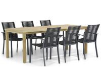 Santika Annisa/Weston 210 cm dining tuinset 7-delig - thumbnail