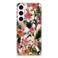 Samsung Galaxy S23 TPU Case Flowers - thumbnail