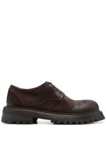 Marsèll Carrucola lace-up derby shoes - Marron