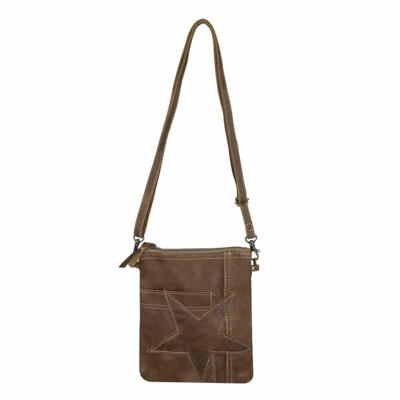 Leren Clutch Tas Vintage Ster (22 x 19 cm) Leren Clutch Tas Vintage Ster (22 x 19 cm)