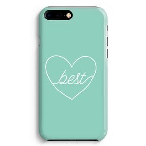 Best heart pastel: iPhone 8 Plus Volledig Geprint Hoesje