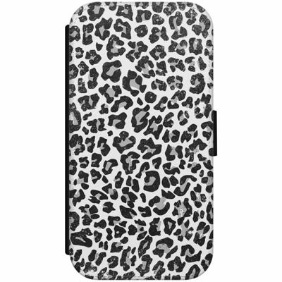 Samsung Galaxy A5 2017 flipcase - Luipaard grijs