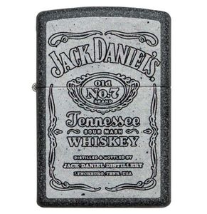 Zippo Aansteker Jack Daniel&apos;s Grijs Graniet