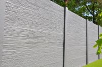 Betonschutting Linestone enkelzijdig 200x200cm - thumbnail