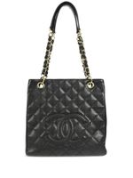 CHANEL Pre-Owned sac Petit Shopping Tote (2005) - Noir - thumbnail