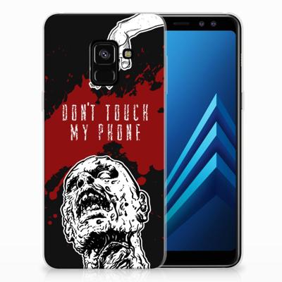 Samsung Galaxy A8 (2018) Silicone-hoesje Zombie Blood Samsung Galaxy A8 (2018) Silicone-hoesje Zombie Blood