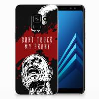 Samsung Galaxy A8 (2018) Silicone-hoesje Zombie Blood