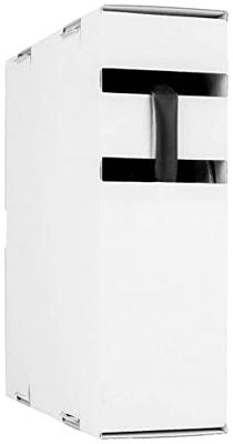 Hongshang 211124308 Krimpkous zonder lijm zwart 1,60 mm 0,80 mm, krimpverhouding: 2:1 15 m