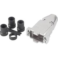TE Connectivity AMPLIMITE HDP-20 5748676-1 D-SUB box Polzahl (num): 9 Metall 180° silver 1 pc(s)