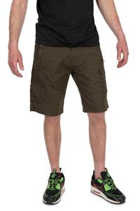 Fox Collection Lightweight Cargo Shorts Green & Black X-Large