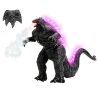 Jada Toys Godzilla Heat-Ray Breath RC-figuur (63 cm) met waterdamp-warmtestraal - op afstand bestuurde actiefiguur uit Godzilla x Kong: The New Empire voor kinderen vanaf 6 jaar, speelgoed met geluid