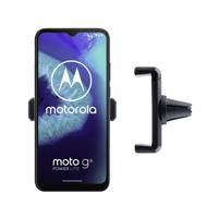 Shop4 - Motorola Moto G8 Power Lite Autohouder Verstelbare Ventilatierooster Houder Zwart