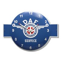 Wandklok emaille Daf service - thumbnail