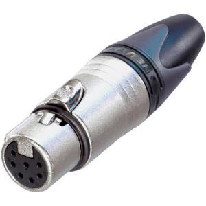 Neutrik NC7FXX XLR-connector Bus, recht Aantal polen: 7 Zilver 1 stuk(s)