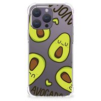 iPhone 15 Pro Max Stevig Bumper Hoesje Avocado Singing - thumbnail