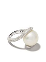 Yoko London bague en or blanc 18ct à ornements - Argent