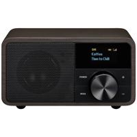 Sangean Genuine Mini DDR-7 Radio DAB+, VHF (FM) AUX, Bluetooth Donkerbruin - thumbnail