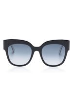 DSQUARED2 EYEWEAR lunettes de soleil à monture papillon - Noir