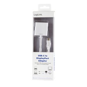 LogiLink CV0109 USB grafische adapter 3840 x 2160 Pixels Wit